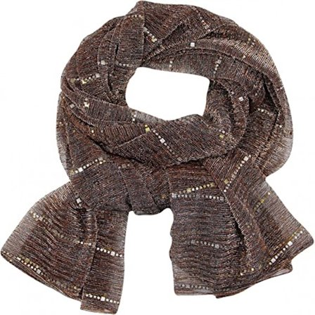 Naisten pehmeä sifonki paljetti pitkä huivi huivi muoti muslimi huivi huivi, mukava ja hengittävä, 71x30 tuumaa