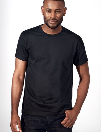 Bread & Boxers Crew-Neck Cotton - Black - S