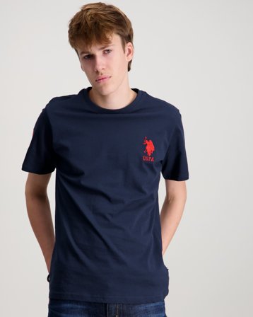 U.S. Polo Assn. Player 3 Tshirt Blau T-Shirts Jungen - Kids Brand Store