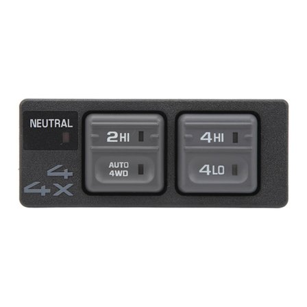 4WD Overføring Kontroll Skift Bryter 19168765 Holdbar Sensitiv Firehjulsdrift Velger Erstatning Chevy Tahoe Suburban