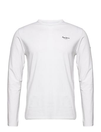 Original Basic 2 Long N T-Langærmet Skjorte Hvid Pepe Jeans London