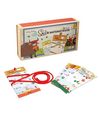 Wacky Wonders- Snør Matematikken Toys Puzzles And Games Games Educational Games Multi/mønstret Barbo Toys