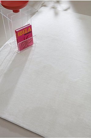 Jotex - Laagpolig Vloerkleed Wit Wit - CORAL - Koop Laag- en hoogpolige & geknoopte vloerkleden bij Jotex