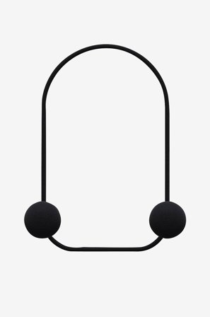 Hanah Home - Väggkrok i metall - Casey - Svart - Småförvaring - Från Homeroom