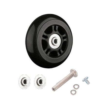 Resväskehjul Trolley Väska Bagagehjul Flexibla Bagage Resväska Svängbara Hjul Tysta Resväske Ersättningshjul