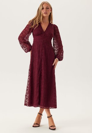 Bubbleroom Occasion-Embroidered Midi Dress-34
