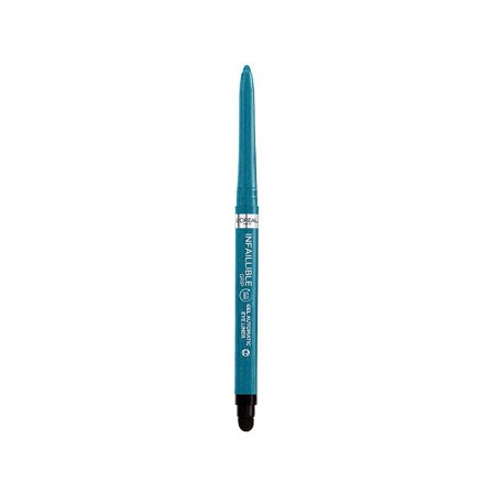L'Oréal Paris Infaillible Grip 36H Automatic Gel Eyeliner 07 Turquoise Faux Fur, Makeup, Øjne, Eyeliner