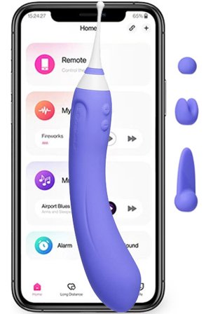Kjøp Lovense Hyphy Dual-End Vibrator - Trådløs vibrator | God pris