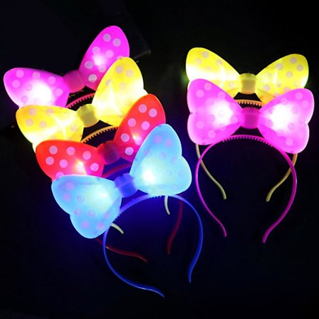 LED Hårbøjle til Voksne, Forskellige Former, Hårbøjle til Sceneoptrædener, Hårbøjle til Teenagere