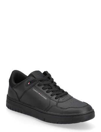 Tommy Hilfiger Th Basket Core Lite Lth Mix - Black - 42