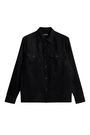 J.Lindeberg - Flat Wool Overshirt - Fashion - Black - Men - XL