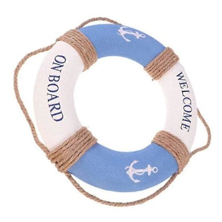 Dekorativ Livbøye Nautisk Hengende Veggdekor Velkommen Stoffdekorasjon 2025th