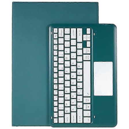 Avtagbart läderfodral med Bluetooth-tangentbord T900B-A Kompatibelt med Samsung Galaxy Tab S10 Ultra/S9 Ultra/S8 Ultra och pekplatta