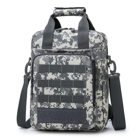 Mænd kvinder Fanny Pack taljetaske Vandtæt Crossbody Multifunktionel Taktisk Trendy bærbar med stor kapacitet ACU Digital Average size