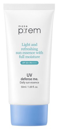 Make P:rem UV Defense Me Daily Sun Essence 50 ml, Skincare, Solcreme, Solcreme Til Ansigtet