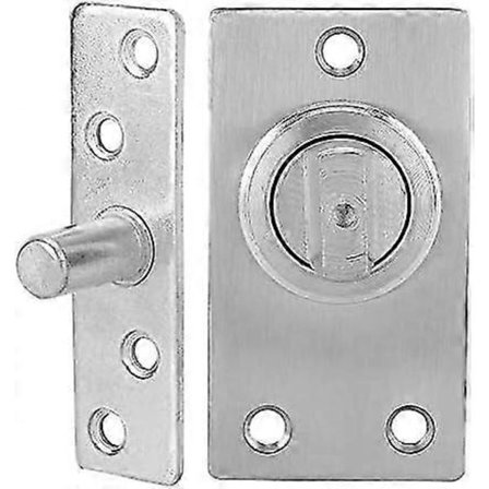 Tredørhengsel, Dør Pivot Hengsler, Kraftig for Tredører 360 Graders Rustfritt Stål Murphy Hengselsystem, Akselsving