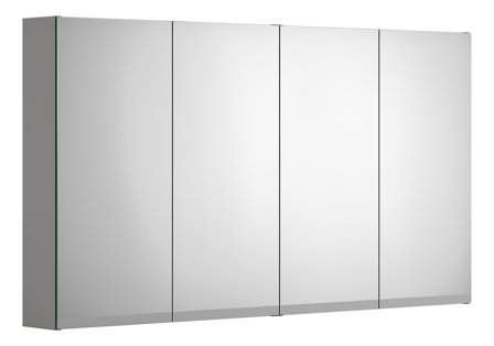 Gustavsberg Artic Peilikaappi 120 cm, tuhkanharmaa, Kylpyhuone