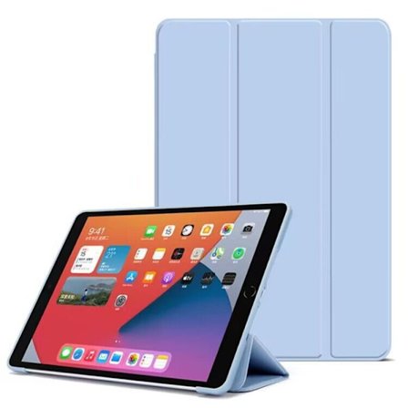 Stilrent skal för iPad 2018/2019 10.2 Vit Isblå Mjuk
