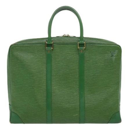 Louis Vuitton Vintage, Pre-owned Leather louis-vuitton-bags Groen, Dames, Maat:ONE Size