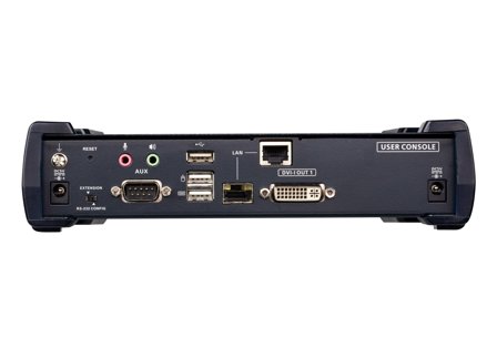 ATEN KE6900AR DVI-I Single Display KVM over IP Receiver - KVM / lyd / seriell / USB-svitsj - 1GbE