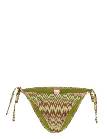 Alcapulco High Leg T Swimwear Bikinis Bikini Bottoms Side-tie Bikinis Green Hunkemöller