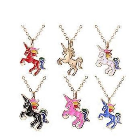 6 st Choker Halsband Kvinnor Häst Choker Halsband Kvinnor Smycken Djurhänge Choker Galopperande Häst Halsband