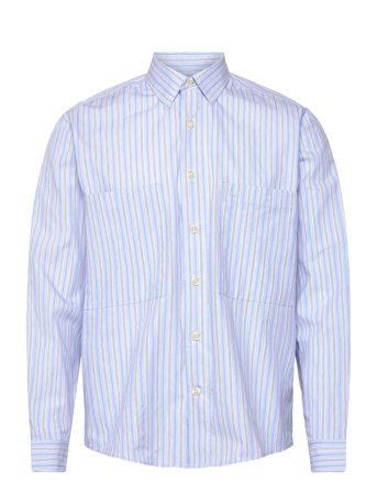Lindbergh | Fine Striped L/S Shirt | S