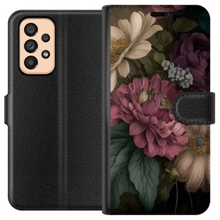 Yhteensopiva Lompakkokotelo Samsung Samsung Galaxy A53 5G Kukat