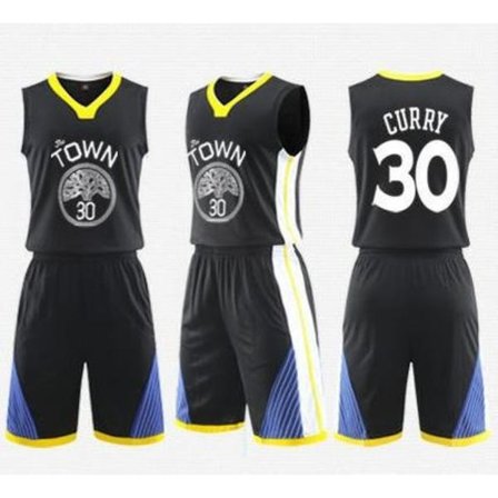 NBA 22/23 Warriors # 30 Sleeveless Sweatshirt Barnas Voksen Basketball Jersey Set