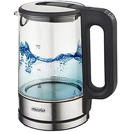Kedel - MESKO - MS 1301b - 1,7L - Temperaturkontrol 60-100°C - LED-belysning