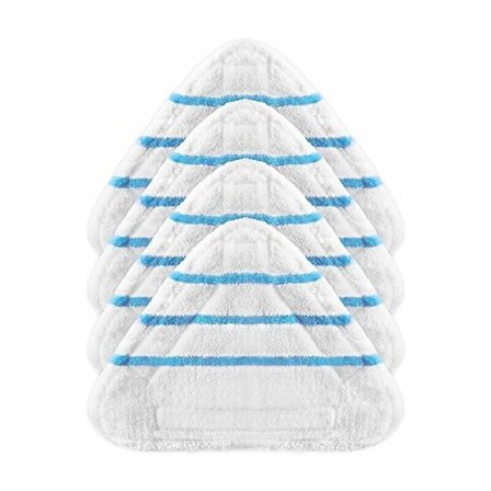 4 Covers Wipes til Silvercrest Dampmoppe Lidl Universal Tilbehør til Damprensere