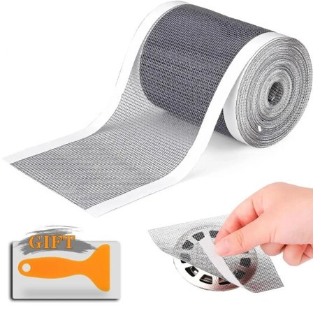 3 ruller 5~100m Klipbar Bruser Afløb Hår Fanger Selvklæbende Gulv Afløb Klistermærker Engangs Mesh Sink Si Filter