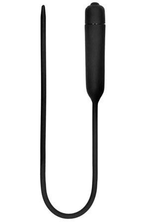 Silcone vibrierender Bullet Plug extra lang