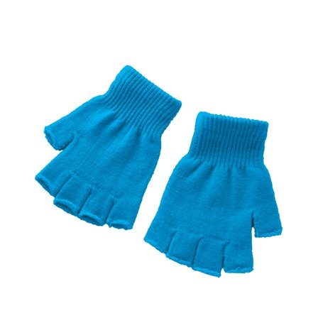 Hanskevotter, korte & fingerløse - Blå havblå Blå