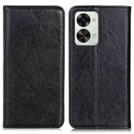 Oneplus Nord 2t 5g Fodral Flip Läder Svart