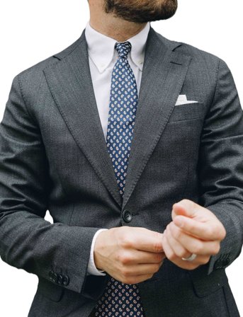 AN IVY Navy Orange Printed Counselor - Navy - ONE SIZE