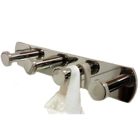 Design4Bath 8754733 Håndklehenger 4 kroker, Baderom