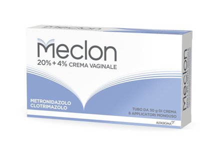 Meclon Crema Vaginale 30g 20 %+ 4 % + 6 Applicatori