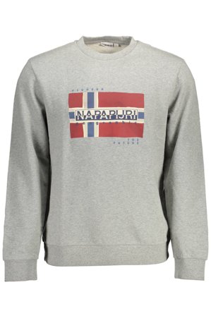 Napapijri Felpa Senza Zip Uomo Grigio