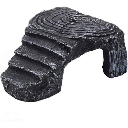 Kivinen kilpikonnan alusta - Kilpikonnan alusta - Koristeellinen alusta - Vesimaisema - Koriste-esine