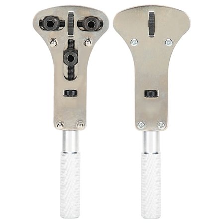 Justerbar skrunøkkel for urkasse i legert stål, åpner, fjerner, reparasjonsverktøysett