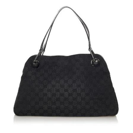 Gucci Vintage, Pre-owned Canvas gucci-bags Zwart, Dames, Maat:ONE Size