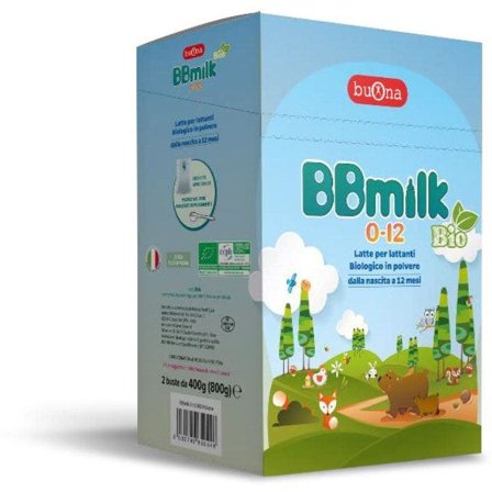 BBmilk 0-12 Latte Bio in Polvere Neonati 2x400g Prezzo