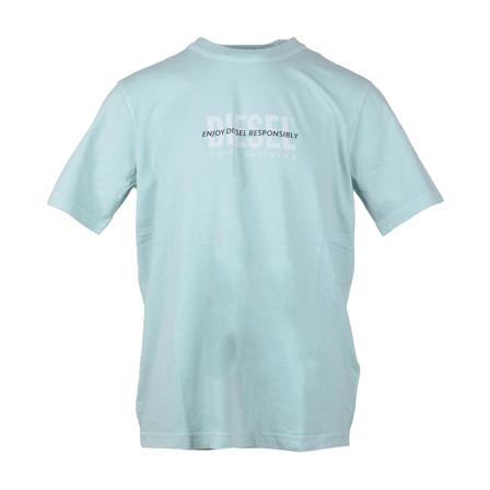 Diesel, T-Shirts Niebieski, Mężczyzna, Rozmiar: S