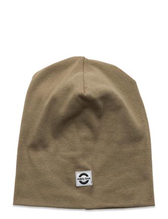 Cotton Hat - Solid Accessories Headwear Hats Beanies Brun Mikk-Line