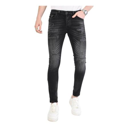 Local Fanatic - Jeans - Svart - Herr - Storlek: W30, Herr, Storlek: W30