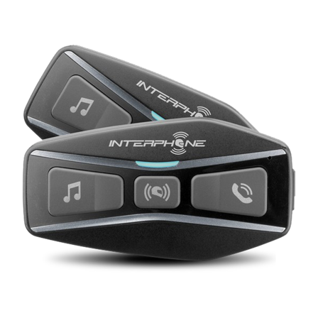 Kommunikationssystem Interphone U-Com 4 Schwarz 2er-Pack