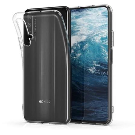 Huawei Nova 5T Støtdempende mykt deksel Simple Transparent