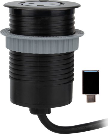 Gelia 21EE 01 Grenuttag, Anslutningsdon & kablar