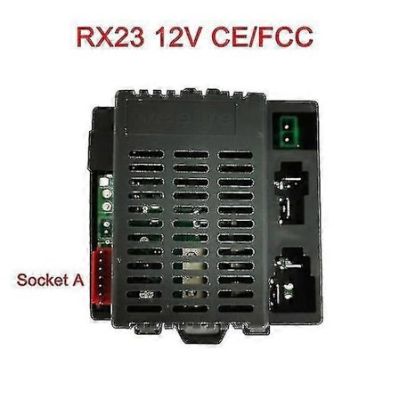 Elektrisk lekebil for barn med Bluetooth-fjernkontroll, kontroller med myk start-funksjon 2.4g Bluetooth-sender xc NGO